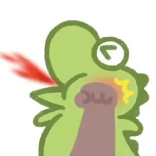 🥊 emoji 抹茶旦旦 👉🏻表情包基地 @doututiezhi Telegram sticker 20 of 119