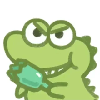 🥊 emoji 抹茶旦旦 👉🏻表情包基地 @doututiezhi Telegram sticker 15 of 119