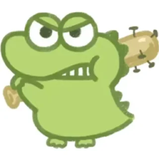 🥊 emoji 抹茶旦旦 👉🏻表情包基地 @doututiezhi Telegram sticker 17 of 119