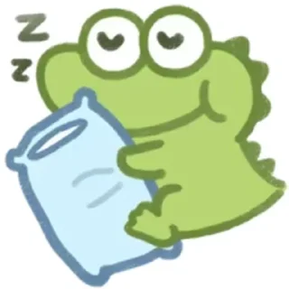 💤 emoji 抹茶旦旦 👉🏻表情包基地 @doututiezhi Telegram sticker 11 of 119