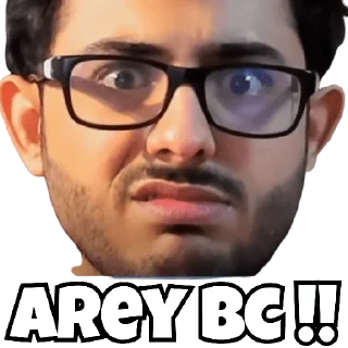 😀 emoji CarryMinati Telegram sticker 9 of 15