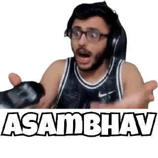 😀 emoji CarryMinati Telegram sticker 14 of 15