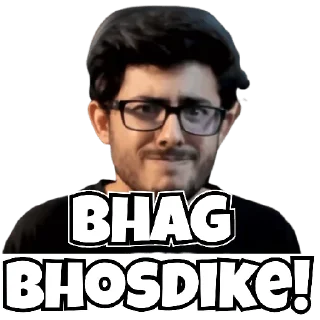 Sticker from CarryMinati