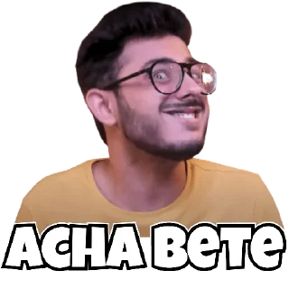 Sticker from CarryMinati