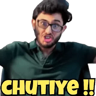 😀 emoji CarryMinati Telegram sticker 5 of 15