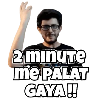 😀 emoji CarryMinati Telegram sticker 13 of 15