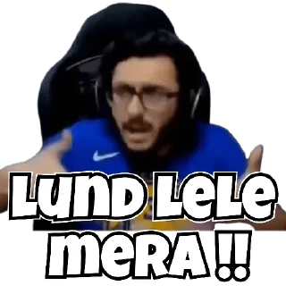 😀 emoji CarryMinati Telegram sticker 15 of 15
