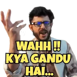 Sticker from Carryminati Sticker 3