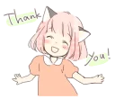 Sticker from ねこみみっこネココ1