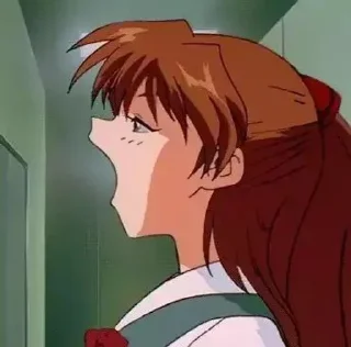 Sticker from Asuka Langley @Animecouplegallery