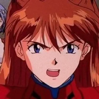 Sticker from Asuka Langley @Animecouplegallery