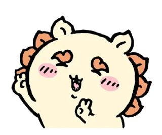 ⭐ emoji Chikawa (piece) @moe_sticker_bot Telegram sticker 21 of 40