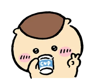 ⭐ emoji Chikawa (piece) @moe_sticker_bot Telegram sticker 17 of 40