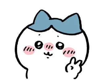 ⭐ emoji Chikawa (piece) @moe_sticker_bot Telegram sticker 7 of 40