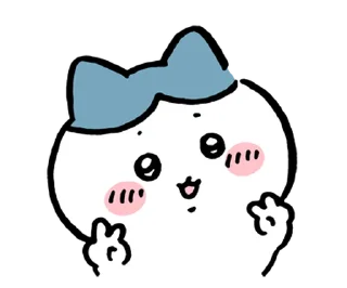 ⭐ emoji Chikawa (piece) @moe_sticker_bot Telegram sticker 8 of 40
