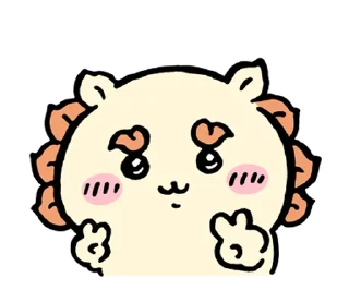 ⭐ emoji Chikawa (piece) @moe_sticker_bot Telegram sticker 23 of 40