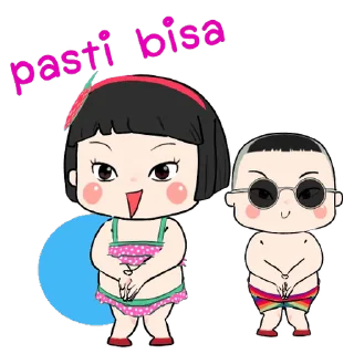 ⭐ emoji Khing Khing and Mhoo Deng @moe_sticker_bot Telegram sticker 18 of 24