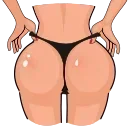 🍑 emoji Goodgirl (jezton) Telegram sticker 2 of 33