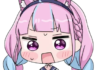 Sticker from Minato Aqua ➜ @animee_stickers