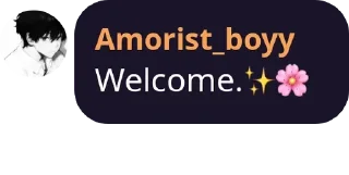 Sticker from Amor