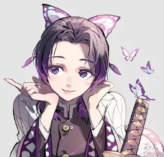 Sticker from Shinobu kocho
