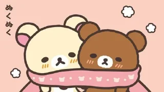 🥰 emoji Rilakkuma🧸୧ ‧₊˚🍮 ⋅ ☆| @skdneux Telegram sticker 6 of 70