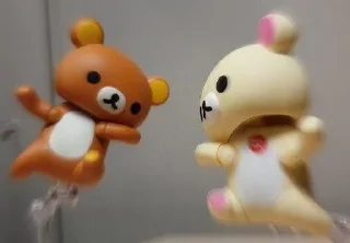 😡 emoji Rilakkuma🧸୧ ‧₊˚🍮 ⋅ ☆| @skdneux Telegram sticker 10 of 70