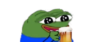 🍺 emoji Small Pepe @ManasTheKing Telegram sticker 9 of 120