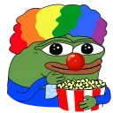 🍿 emoji Pepe Animated @ManasTheKing Telegram sticker 14 of 20