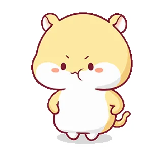😠 emoji @xxyuji || Hamster Pangpang Telegram sticker 20 of 24