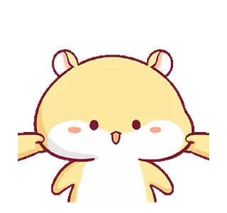 🥰 emoji @xxyuji || Hamster Pangpang Telegram sticker 6 of 24
