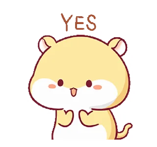 👍 emoji @xxyuji || Hamster Pangpang Telegram sticker 9 of 24