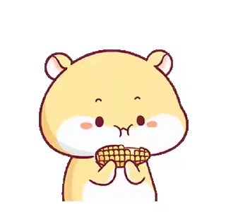 🌽 emoji @xxyuji || Hamster Pangpang Telegram sticker 4 of 24