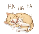 Sticker from Cat's LifeStyle (English Ver.)