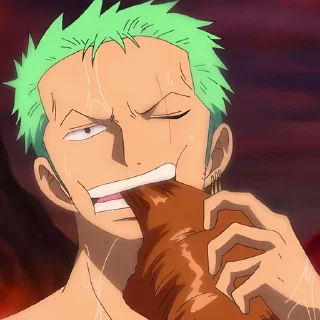 🐉 emoji Roronoa Zoro @Hanim1O Telegram sticker 9 of 120