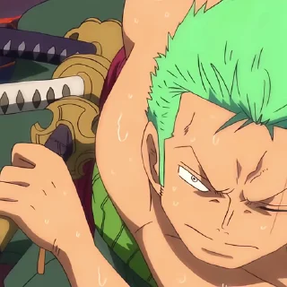 🐉 emoji Roronoa Zoro @Hanim1O Telegram sticker 8 of 120