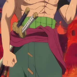 🐉 emoji Roronoa Zoro @Hanim1O Telegram sticker 7 of 120