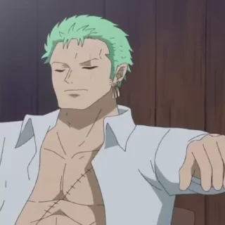 Sticker from Roronoa Zoro 2 @Hanim1O