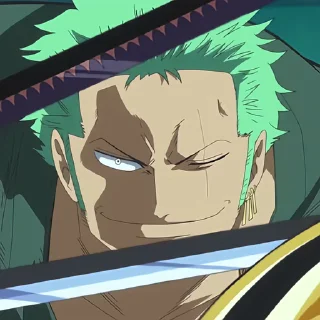 🐉 emoji Roronoa Zoro @Hanim1O Telegram sticker 1 of 120