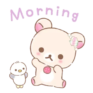 💭 emoji @gmoue, Korilakkuma Vacation! Telegram sticker 5 of 23