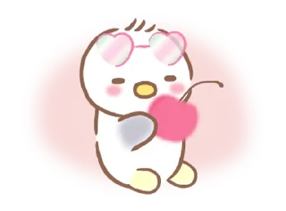 💭 emoji @gmoue, Korilakkuma Vacation! Telegram sticker 8 of 23