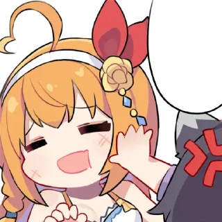 Sticker from 公主连结表情包[无文字] by 蜜汁姬工坊