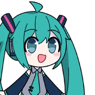 Sticker from 初音未来16周年 @mikupictures