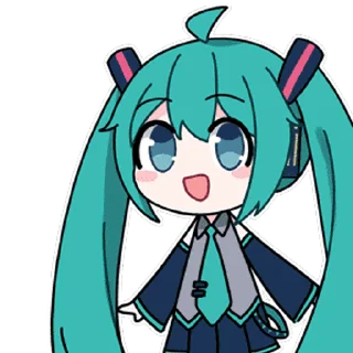 Sticker from 初音未来16周年 @mikupictures
