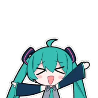 Sticker from 初音未来2020 @mikupictures