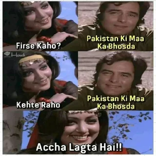 😂 emoji [@Vegan_Movies] PKMKB {Pakistan Ki Maa Ka Bhosda} Telegram sticker 10 of 58