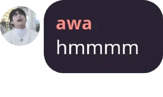 Sticker from awa