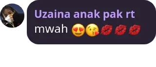 😍 emoji stiker suka suka ak Telegram sticker 5 of 29