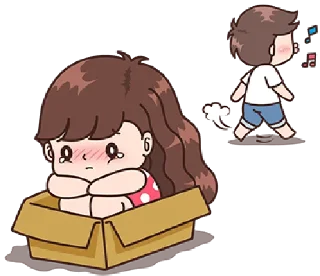Sticker from Boobib lovely couple 5 (Indo) @waesticker