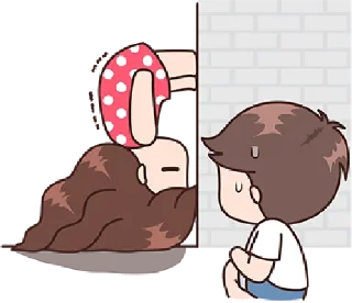 Sticker from Boobib lovely couple 5 (Indo) @waesticker